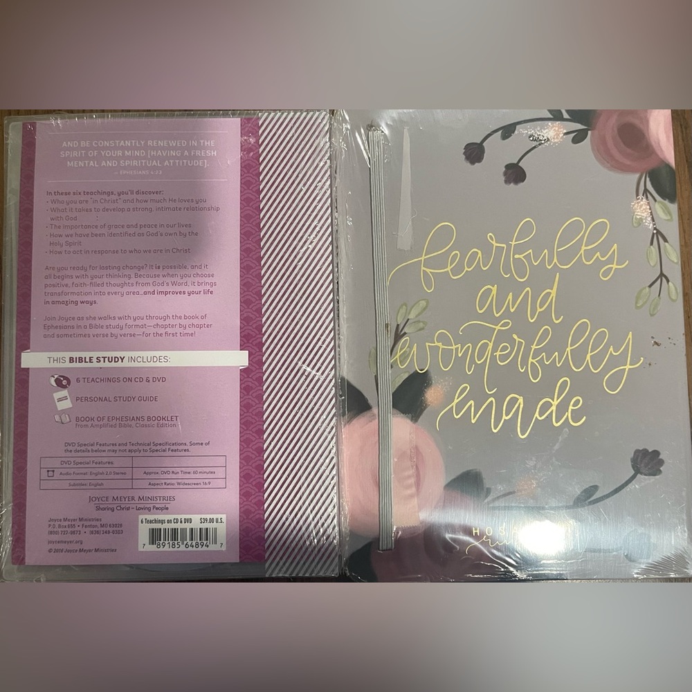Brand New Journal & Study Bible CD & DVD Joyce Meyer